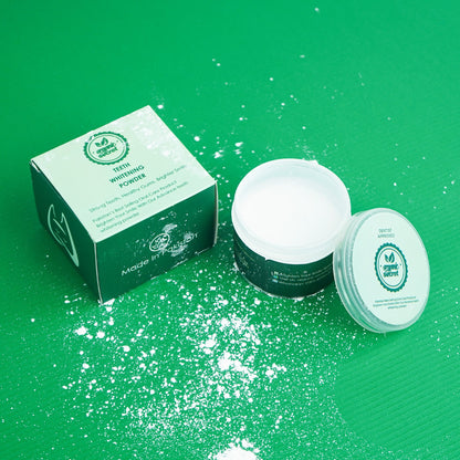 Teeth whitening powder by organic secret